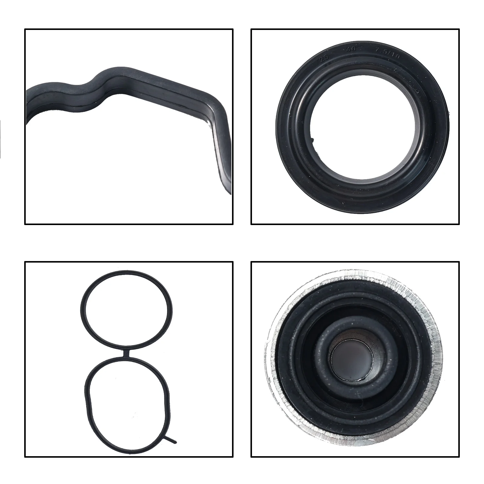 Для Honda Accord Civic Acura RDX TSX 2.0L 2.4L L4 2354cc 144cid 2002-12 Комплект прокладок крышки клапана