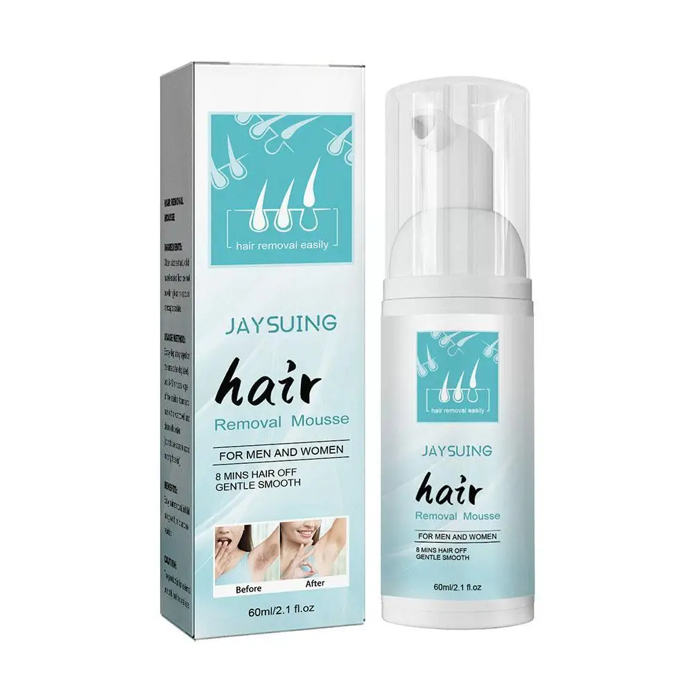 

Body Hair Removal Mousse Ladies Body Intimate Hair Removal Foam Wax Milk Spray Hair Epilator Removal N1L6