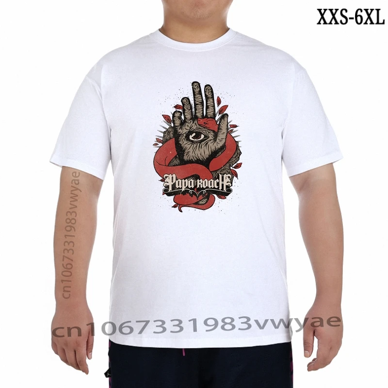 

Новинка, Постер Papa Roach, футболка с логотипом, все размеры, размер, США, Ha1, свободный размер, футболка