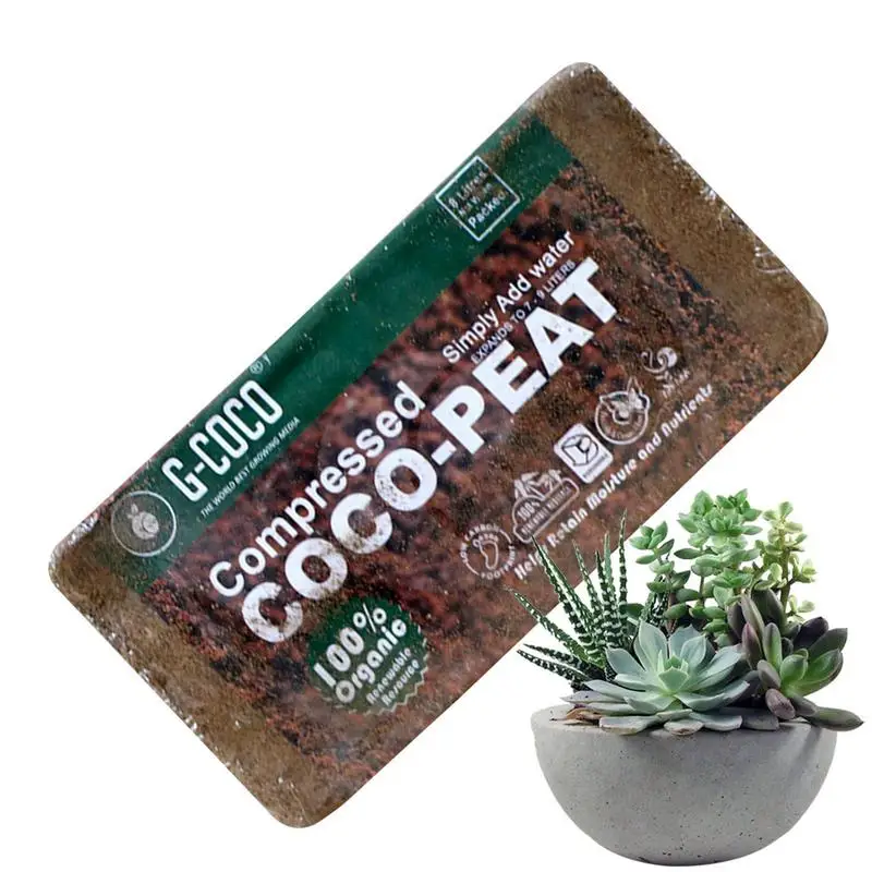 

Coco Peat Organic Coco Coir Chips With Low EC And PH Balance Natural Eco-Friendly High Expansion Coco Fiber For Plant Soil Ideal