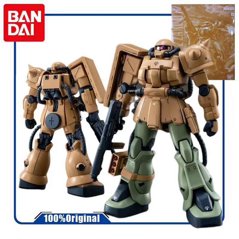 

Оригинальная модель Bandai в комплекте, модель GUNDAM MG, модель ламбрекен ZAKU 1/100 аниме, Сборная модель, игрушка, Коллекционная модель, подарки для м...