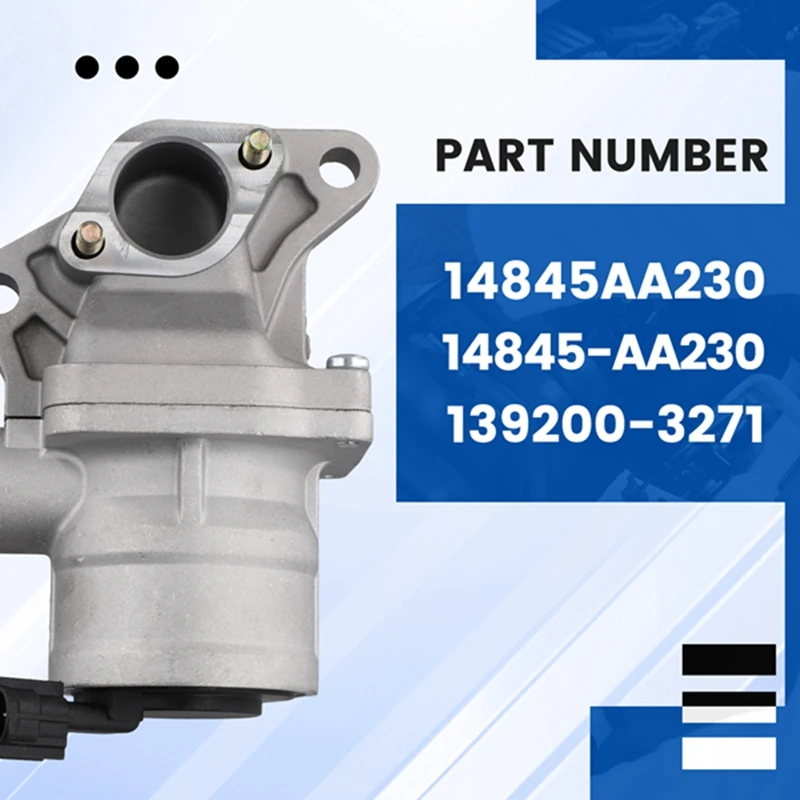 Клапан EGR для правого коллектора воздушный клапан Subaru Impreza Forester 2.0X DOHC 14845-AA230 139200-3271