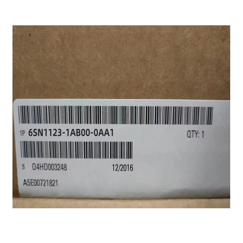 

6SN1123-1AB00-0AA1 Brand New Original, On-Site Photos Taken, One-Year Warranty