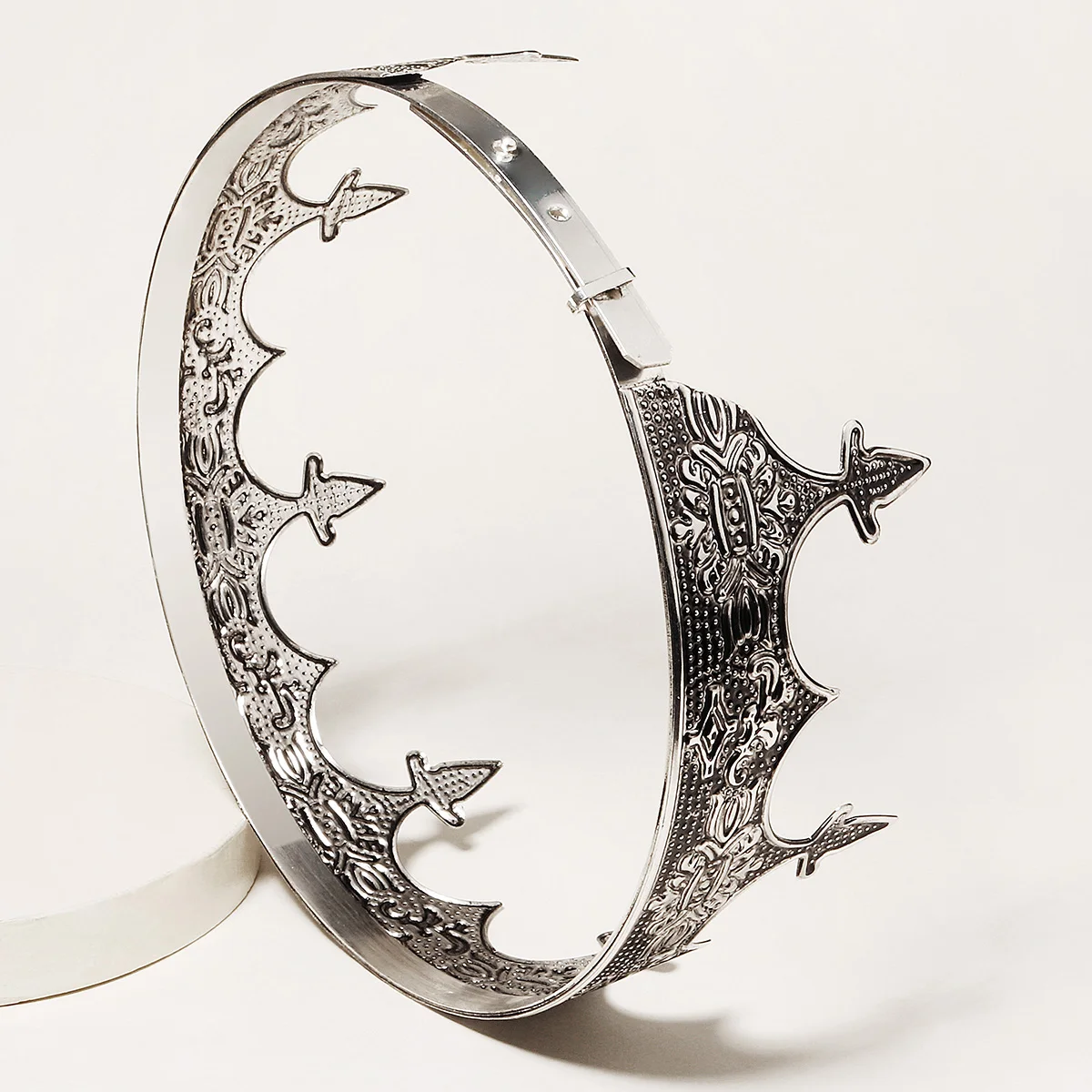 Мужская корона Miallo King Crown Ancient Silver Tiara and Crowns для принца винтажная королевская ювелирная головная украшения в подарок.