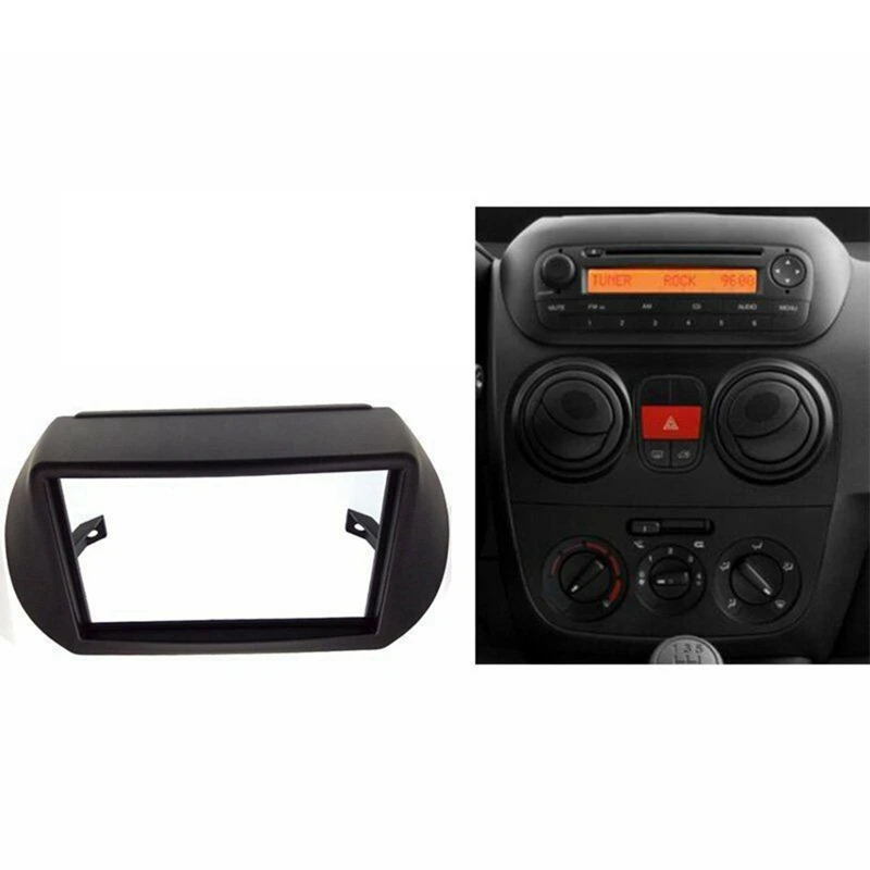2 шт. для FIAT Fiorino CITROEN Nemo PEUGEOT Bipper 2DIN аудиопанель DVD навигационная Панель рамка