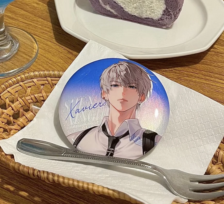 Аниме Love and Deepspace Ксавье косплей акриловая стойка искусственная доска брошь