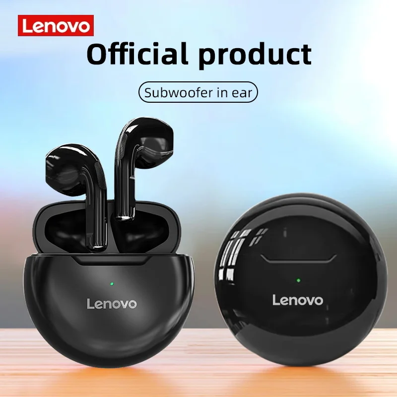 

Lenovo HT38 Bluetooth Earphones Earbuds Wireless Headphones TWS Headset Hearing Aids Fone Waterproof Fone Bass For Sports Phones