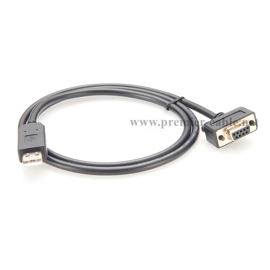 Кабель-преобразователь USB-Последовательный DB9 мама RS232 в USB с чипом FTDI FT232RNL