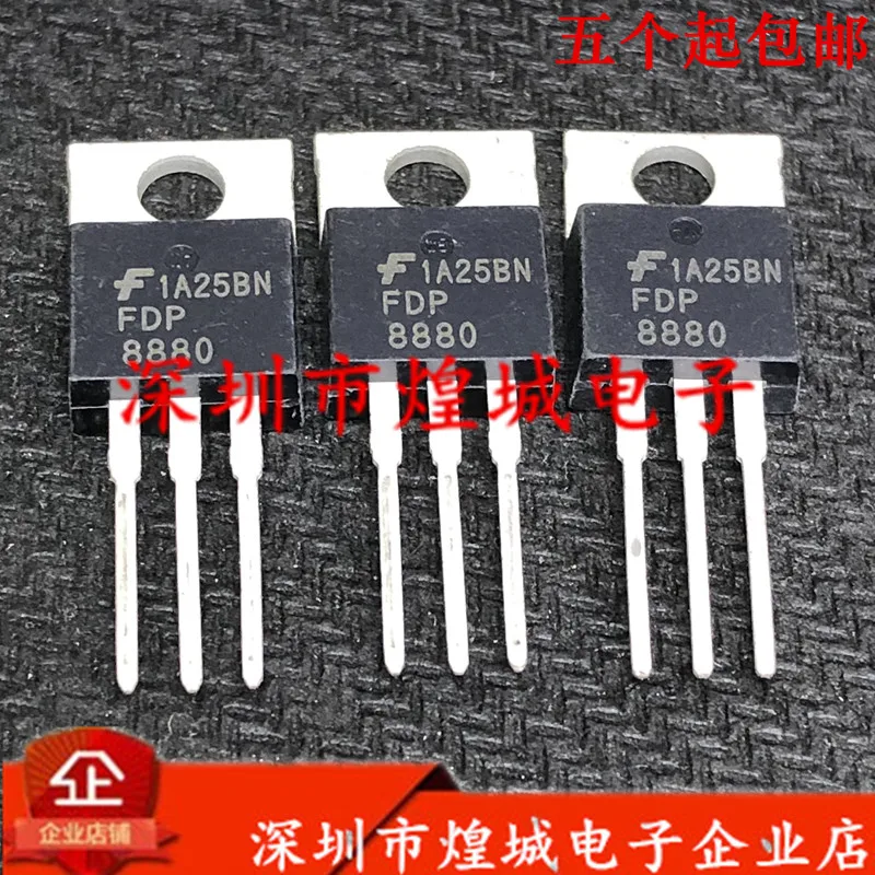 

10 шт. FDP8880 TO-220 30V 54A