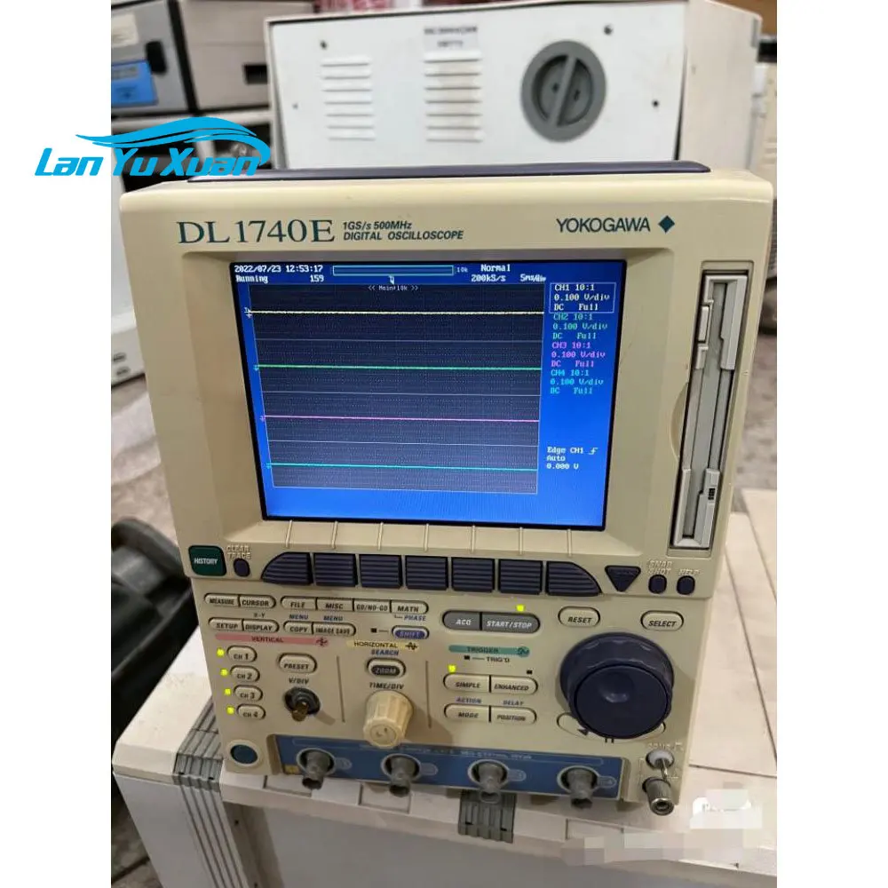 

Yokogawa DL1740E 500MHz 4ch 2MW Digital Oscilloscope