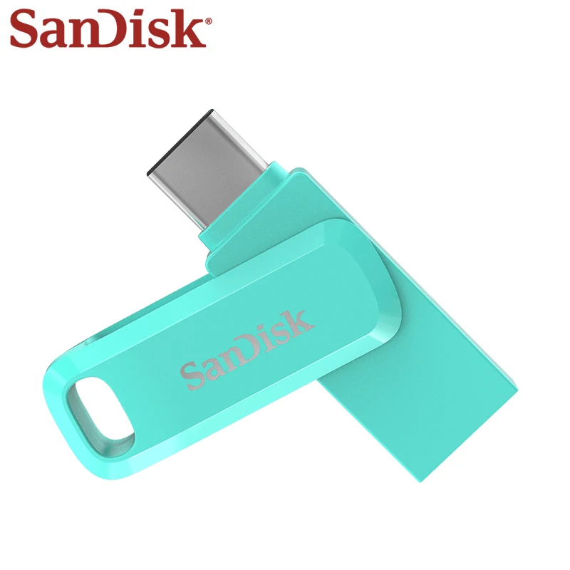 

Original SanDisk Ultra Dual Drive Go USB Type-C Flash Drive OTG USB 3.1 USB Flash Drive 64GB 128GB 256GB 512GB Green Pen Drive