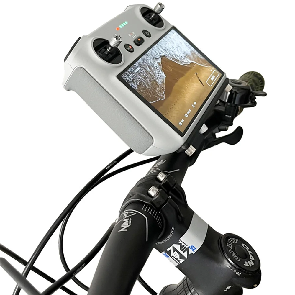 

Прочный пульт дистанционного управления для дрона с экраном, велосипедный Монтажный кронштейн, велосипедный держатель, фиксирующий Зажим для Mini 3 Pro с аксессуарами для экрана