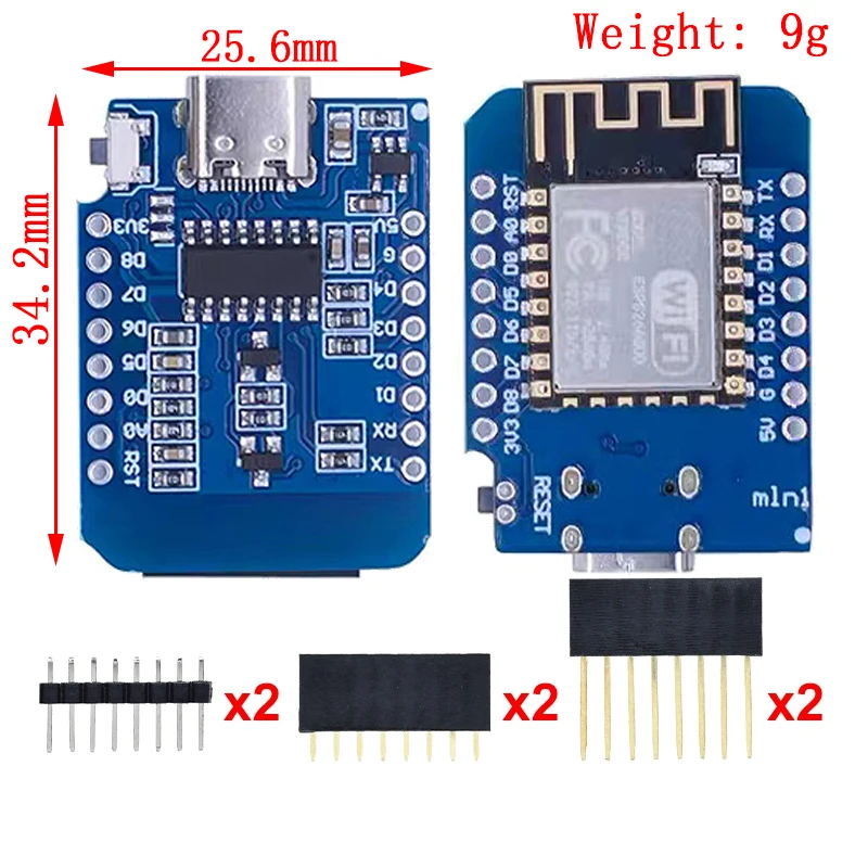 WeMos D1 Mini Pro V3.0 NodeMcu 4 МБ16 МБ байт Lua WIFI Плата разработки Интернета вещей на базе ESP8266 CH340G Nodemcu V2 (art.: 3920cebbcbc17) - 3920cebbcbc17
