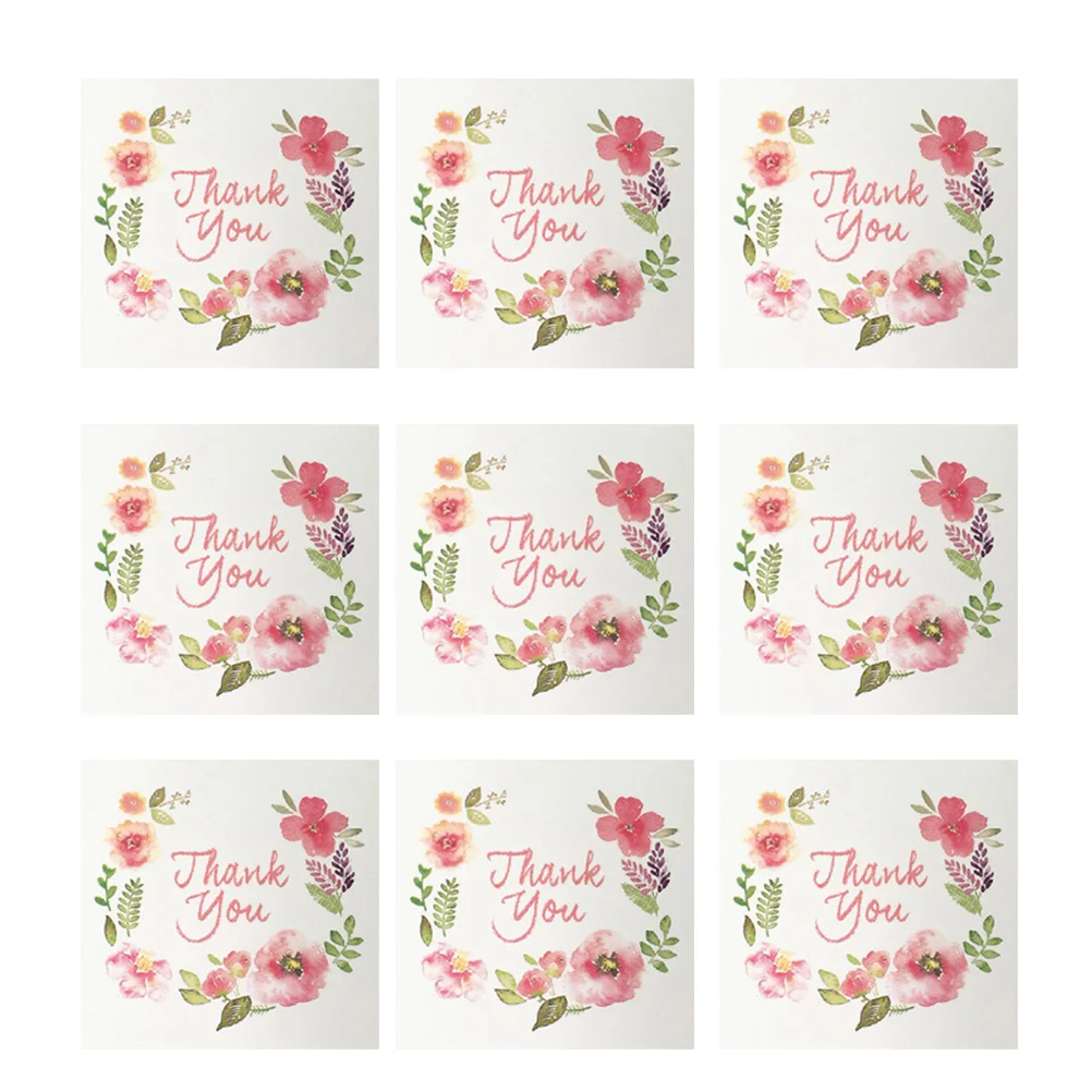

Thank You Gift Greeting Daynotes Birthday Tag Floral Valentine Anniversary Invitation Mother Mini Supporting Flower Handwork