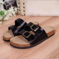 springsummer 2022 new everyday casual shoes double gold buckle women leisure all match slippers non slip durable beach sandals