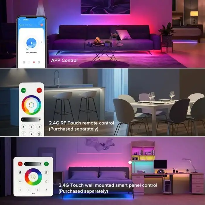 SP630e Светодиодный контроллер Rgbic Rgbcct Rgbw Rgb Cct 5 В 12 24 Cob Pwm Пиксельный светодиодных