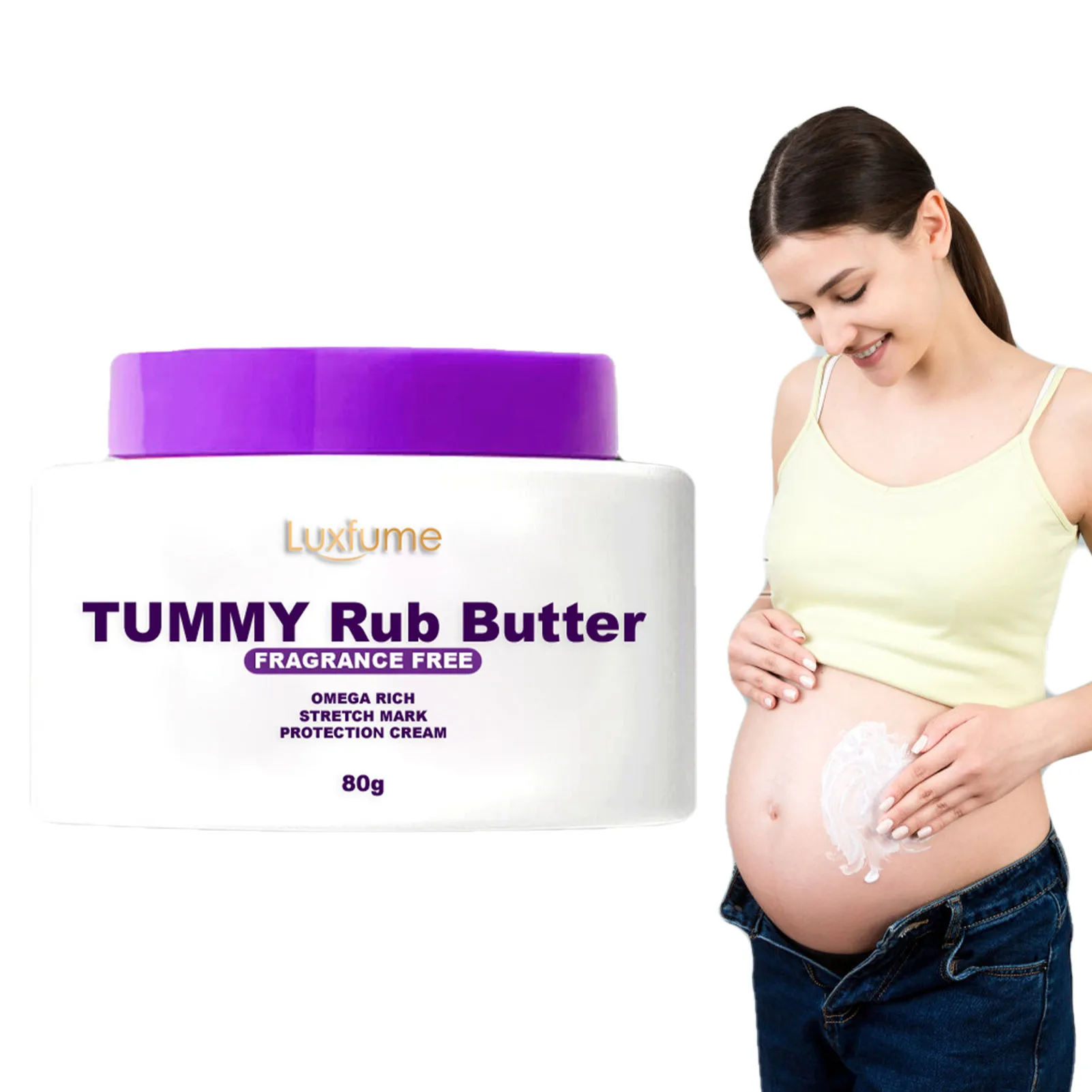 

Крем для беременных для массажа, безопасное средство быстрого действия для Удаления растяжек, натуральный крем для удаления шрамов и растя...