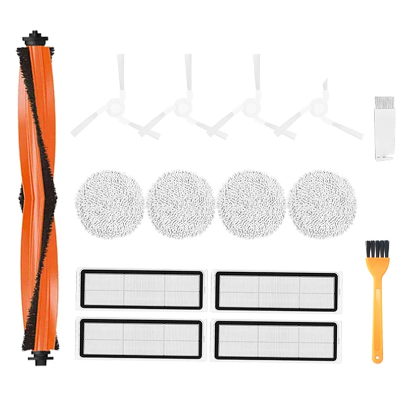 

Replacement Parts Main Side Brush Hepa Filter Mop Cloth Rag For Xiaomi Mijia Mi Self-Cleaning Robot Vacuum-Mop Pro