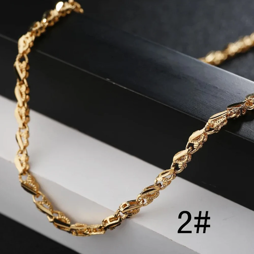 Новый Шарм-цепь Shamty ювелирные изделия из чистого золота Мужская цепочка