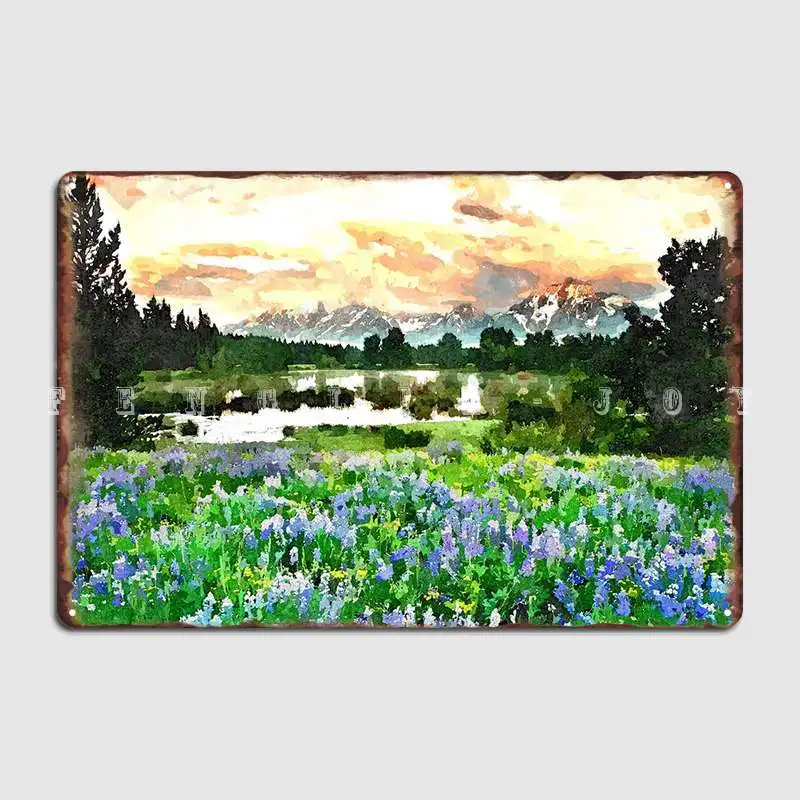 

Spring Lake Poster Metal Plaque Club Create Wall Decor Cave Pub Tin Sign Poster