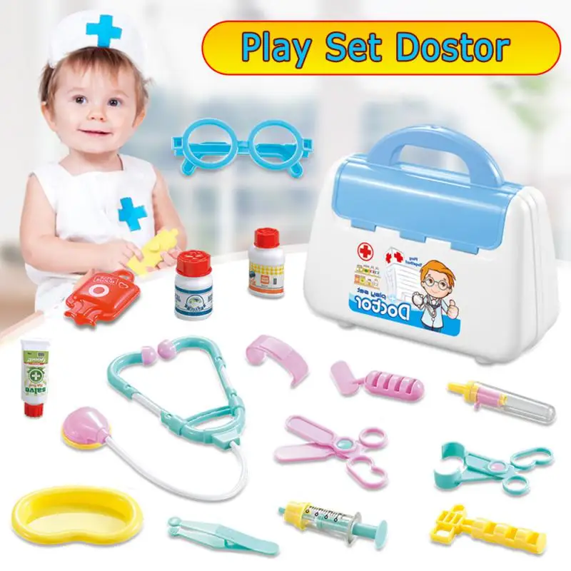 

Early Education Play House Tool Simulation Medicine Box Children Pretend Play Toy Set