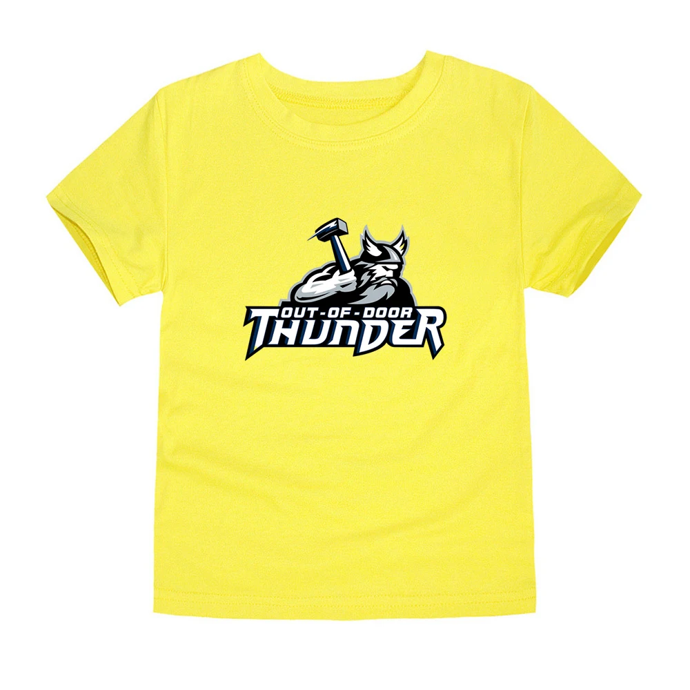 

letter pattern printed T-shirt 4-14 years old children summer round neck top girl multicolor short sleeve god boy outdoor