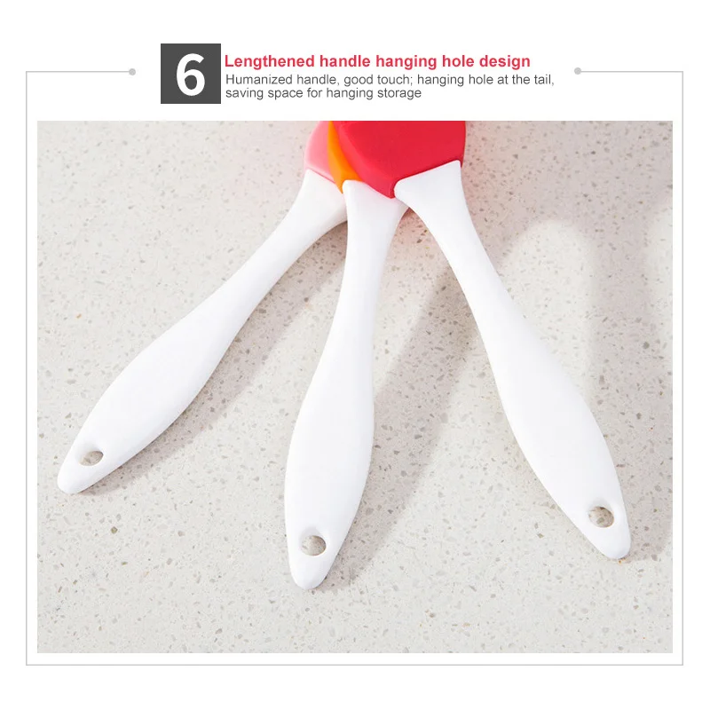 

Силиконовые щетки с разделением масла, кухонная щетка для приправ для барбекю и выпечки, многофункциональный подвесной инструмент с высокой температурой