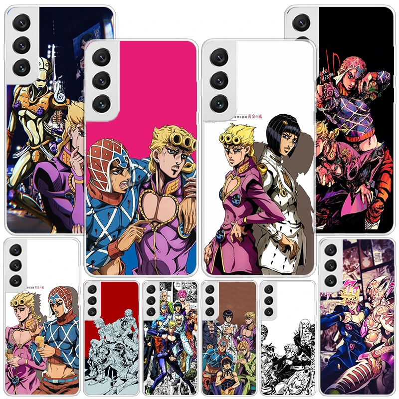 Чехол для телефона с принтом Невероятные приключения Джоджо чехол золотым