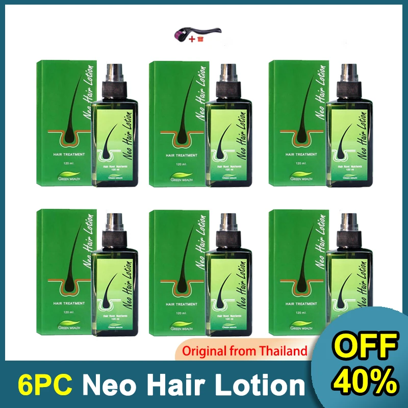 Neo Hair lotion 120ml hair grow serum hair Growth Treatment Spray thailand original products Essence Hair Loss for Men wholesale