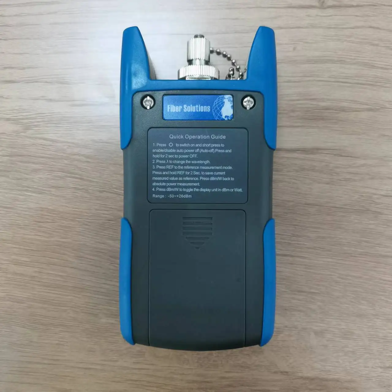Handheld TL-510 Fiber Optic Power Meter With FC SCConnector Laser Power Meter  Fiber Optic Tester