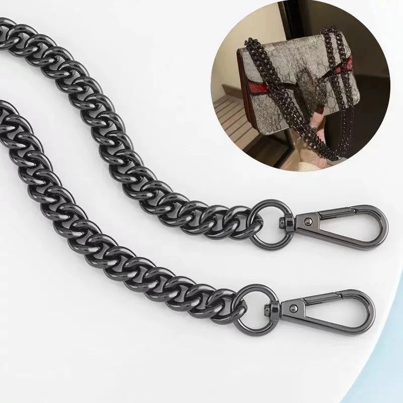 10mm Replacement Purse Chain Shoulder Crossbody Bag Strap for Handbag, Clutch Handles DIY Accessories Shoulder Crossbody