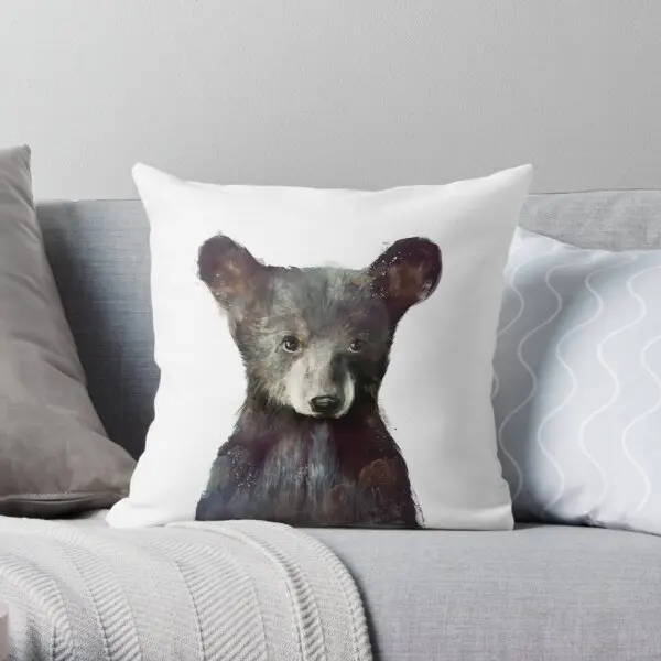 

Little Bear Printing Throw Pillow Cover Cushion Fashion Soft Decor Office Comfort Throw Square Bedroom Case Pillows not include