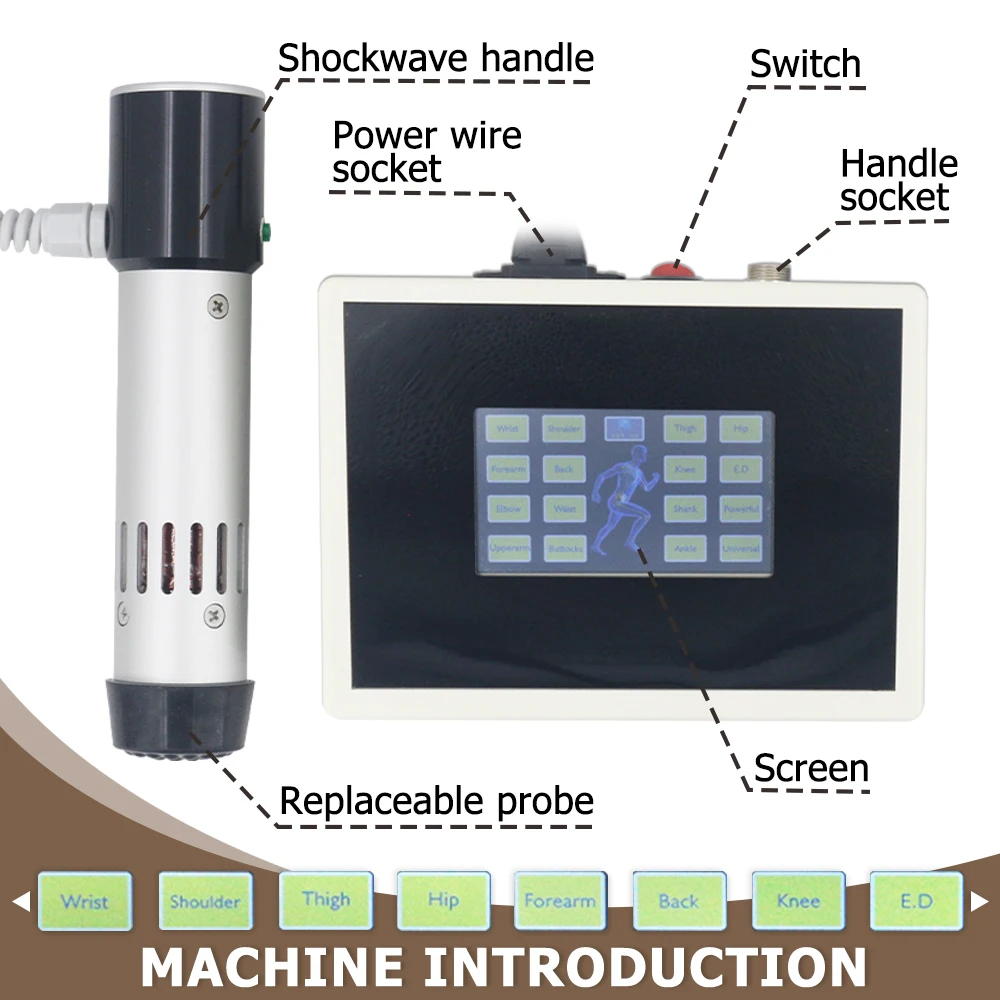 Аппарат для ударно-волновой терапии физиотерапия ударные волны массажер тела