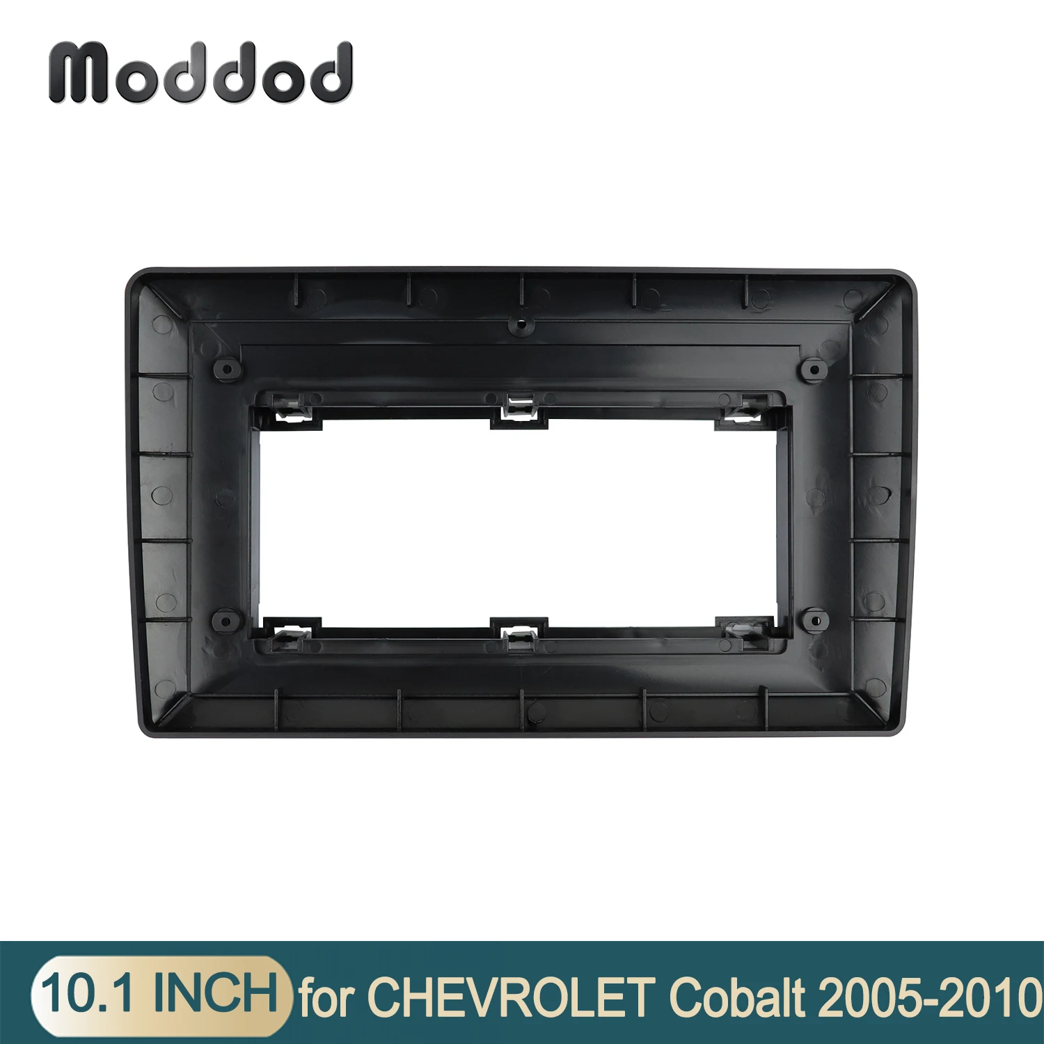 

Double Din Fascia Fit for CHEVROLET COBALT EQUINOX HHR MALIBU 10.1 Inch Radio Frame Dash Refitting Installation Kit Stereo Panel