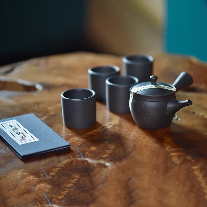 Горшок Исин Цзыша ручной работы чайный сервиз кунг-фу подарочная коробка из