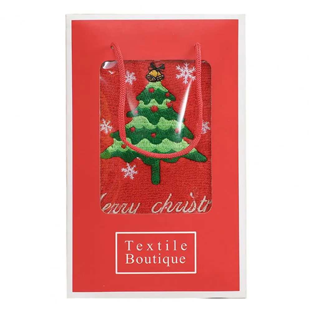 Отличное рождественское полотенце прочное легко чистящееся для рук мужское