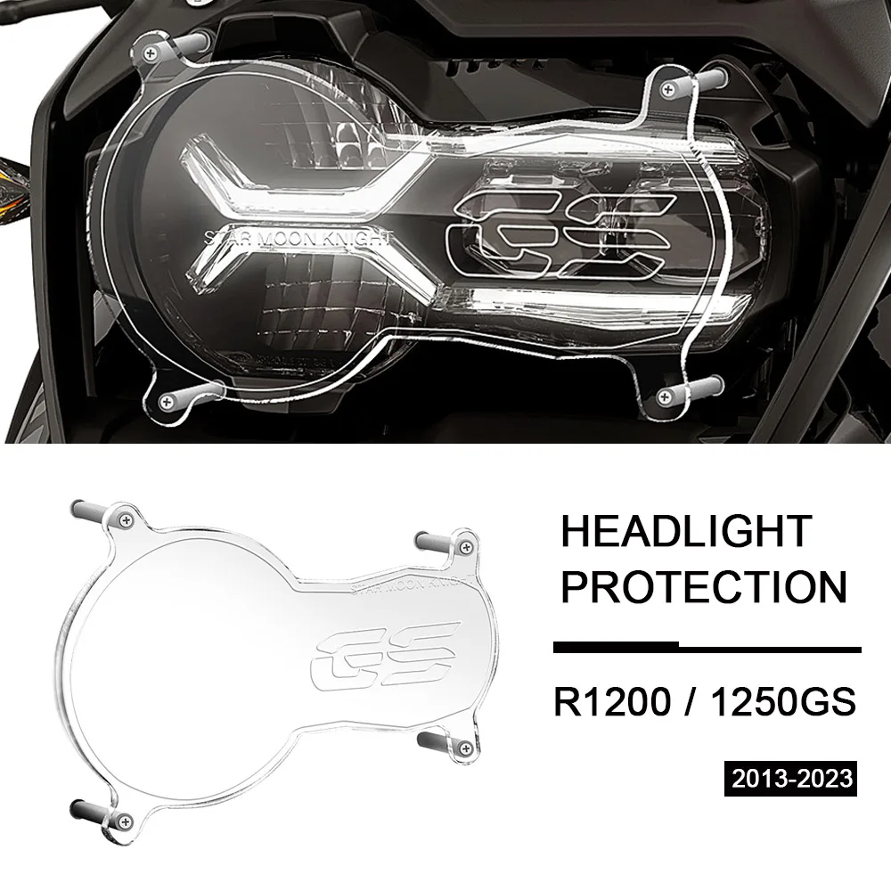 

Motorcycle Acrylic Headlight Guard Headlight Protection Cover Lampshade For BMW R1200GS R1250GS R 1250 GS LC Adventure 2013-2023
