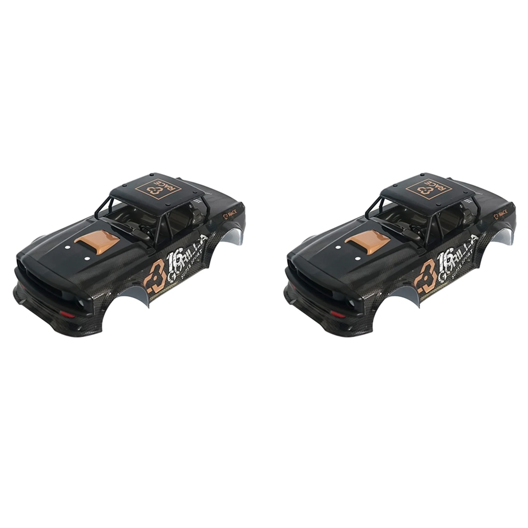 

2X Car Body Shell Car Cover For SG 1604 SG1604 SG-1604 1/16 RC Car Spare Parts Accessories