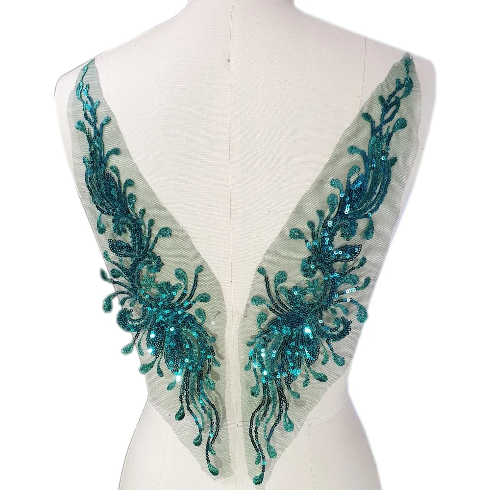 1 пара блесток пришивные 3D кружевные стразы африканские нигерийские нашивки для