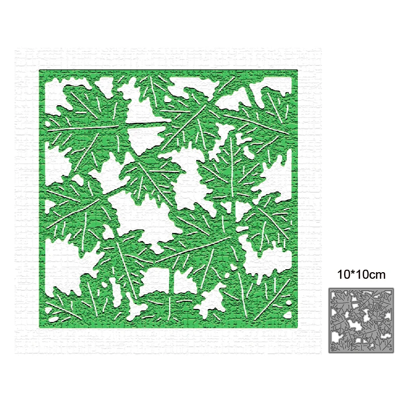 (6 стилей) Цветы Листья 2022 новые металлические высекальные штампы украшение для