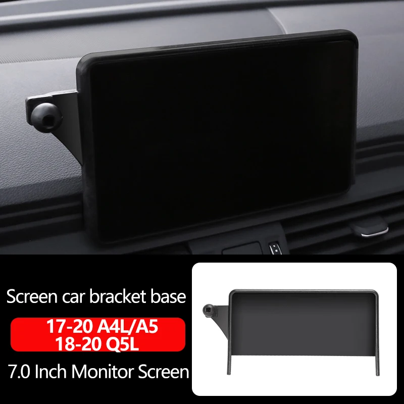 

Специальный держатель для телефона в автомобиле для Audi A4 A5 Q5 Q2 2017-2023, центральное управление в салоне автомобиля, кронштейн для экрана 7/8, 3/10, 1 дюйм