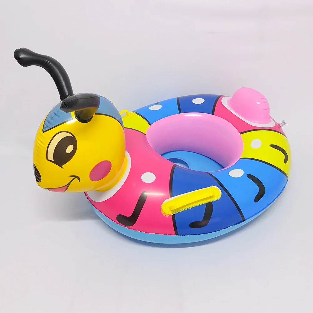 

Cartoon Ant Inflatable Swim Circle Baby Infant Float Pool Swimming Ring Floating Seat Summer Beach Party Pool Toys