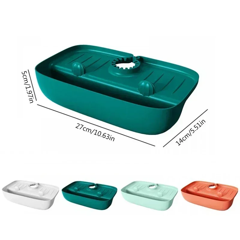 Горячий кухонный силиконовый коврик для крана водяная рябь улавливания воды