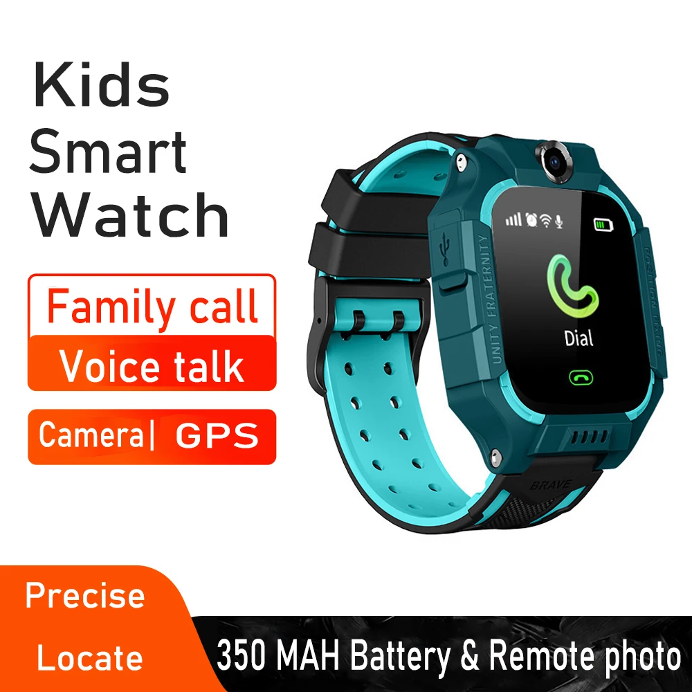 

4G Smartwatch Kids Camera Voice Talk Video Call GPS Children Smart Watch Precise Locating Remote Control Monitor Phone Watch
