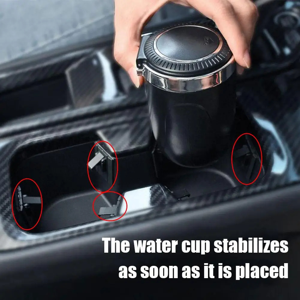 

Car On-Board Water Cup Holder Insert Cup Stabilizer FOR BMW KIA AUDI RAV4 Car Interior Accessories C7U2