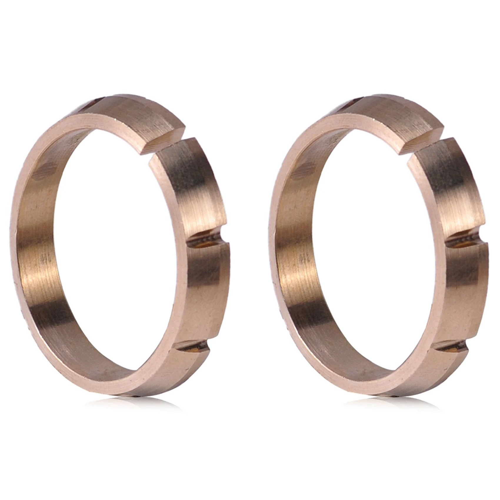 

2X Car Brass Joint Flange Ring Fit for Golf Jetta Passat Audi A3 TT 020409374