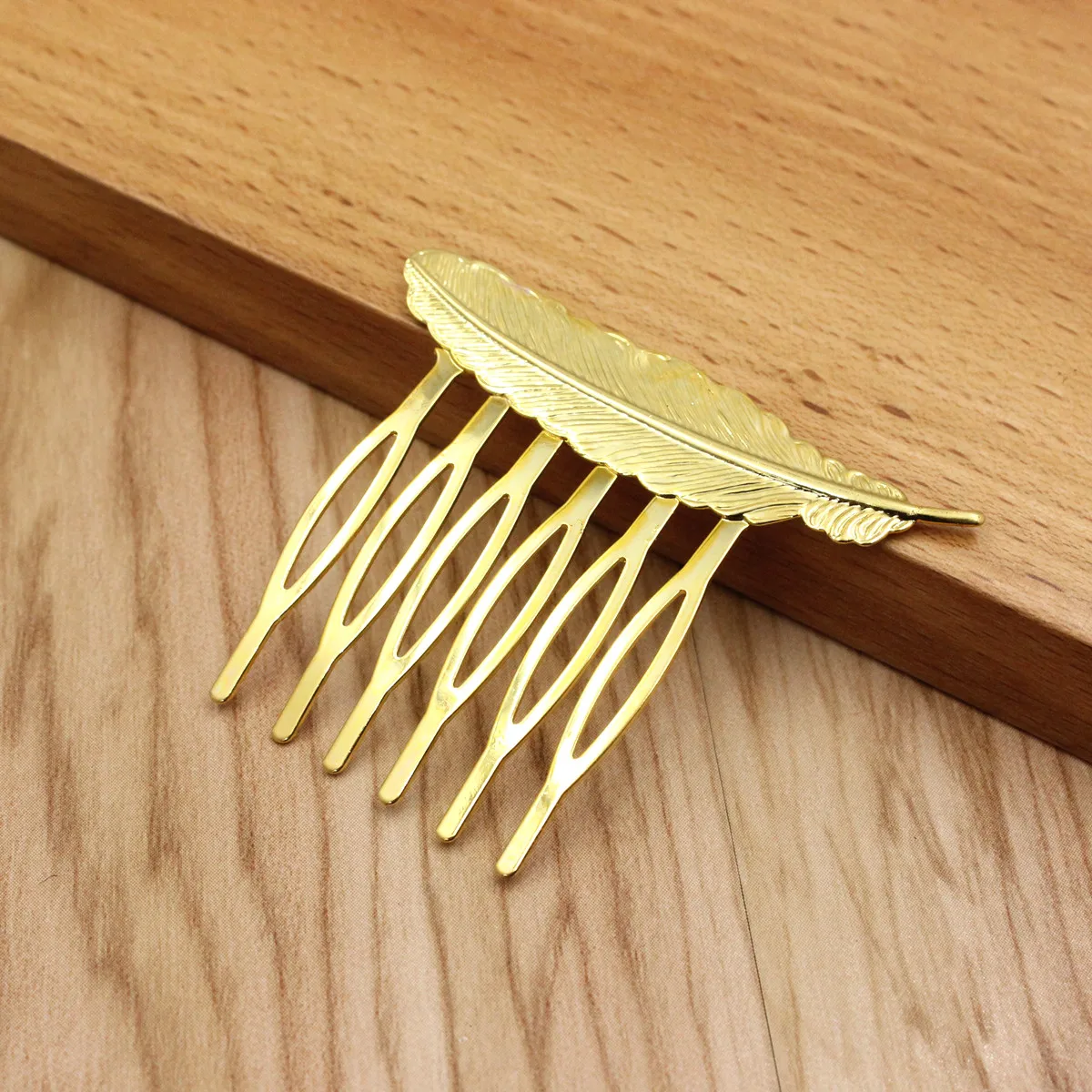 1 шт. медная заколка для волос 5 зубьев | Фурнитура и компоненты