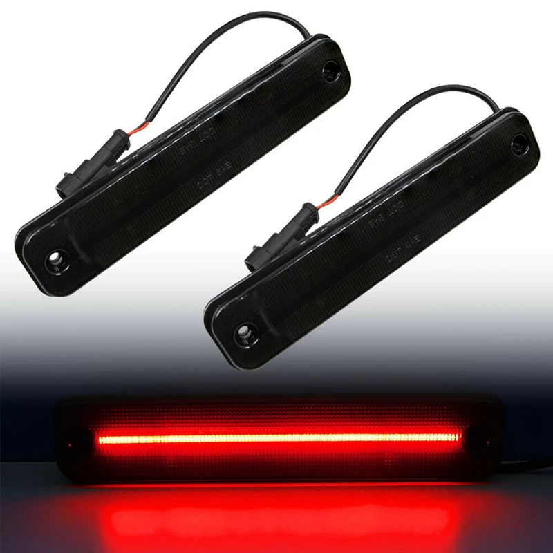 

2Pcs Car Smoked Led Side Marker Light For Hummer H2 2003-2009 Led Fender Signal Lamp 25952319