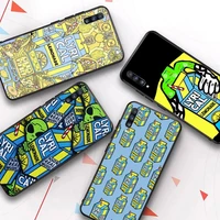 new aliens drink lyrical lemonade phone case for samsung a51 a30s a52 a71 a12 for huawei honor 10i for oppo vivo y11 cover