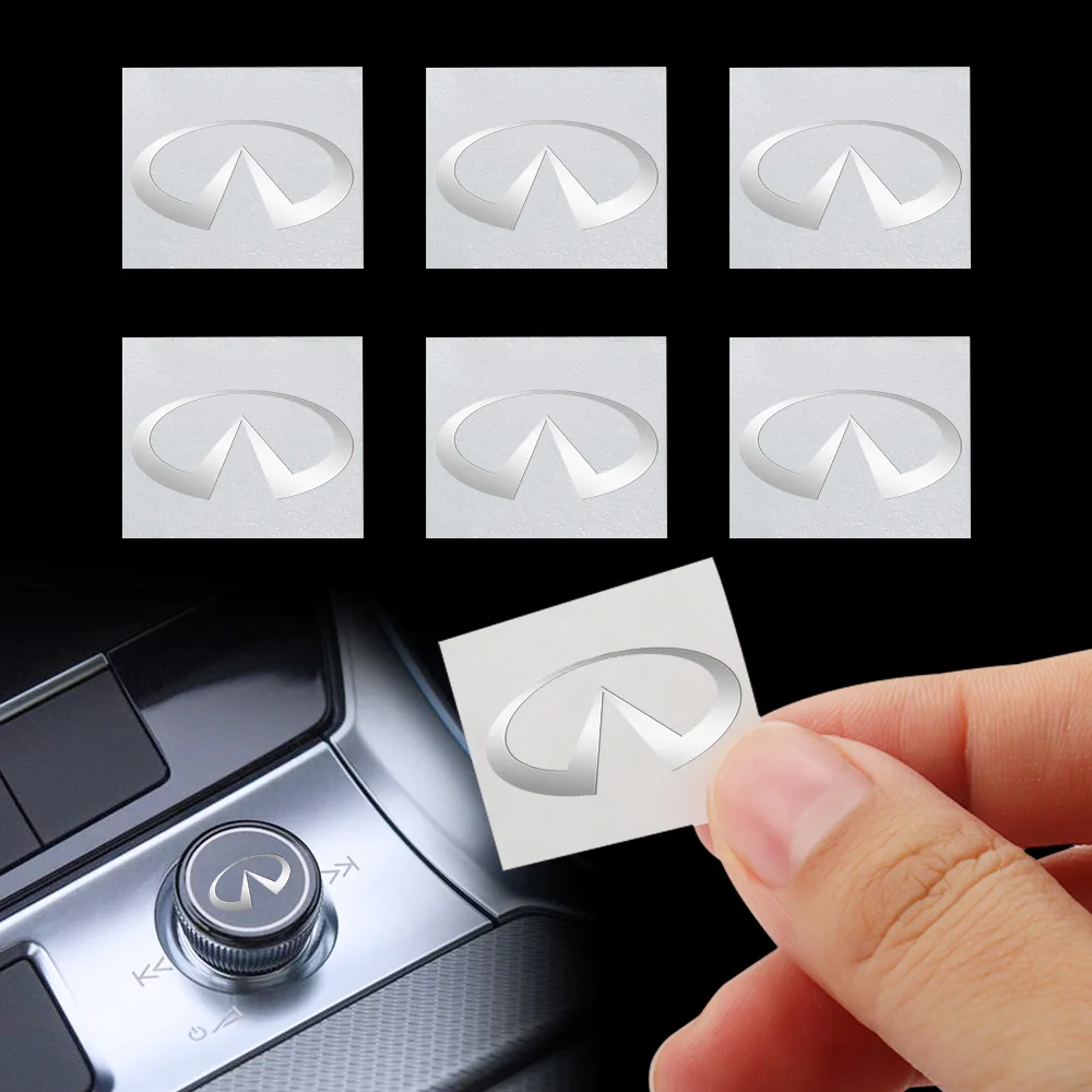

10pcs Auto Styling Dashboard Decoration Stickers Car Interior Accessories For INFINITI Q30 Q50 Q60 Q70 QX30 QX50 QX60 QX70 QX80
